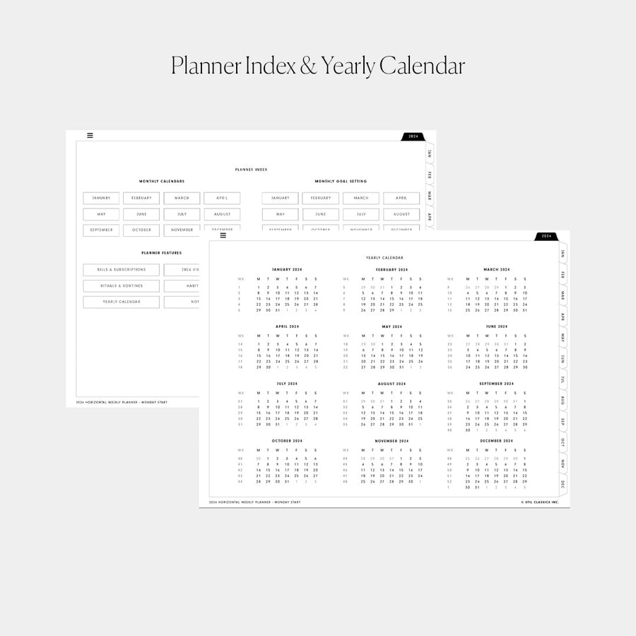 2024 Digital Planner (Monday Start)