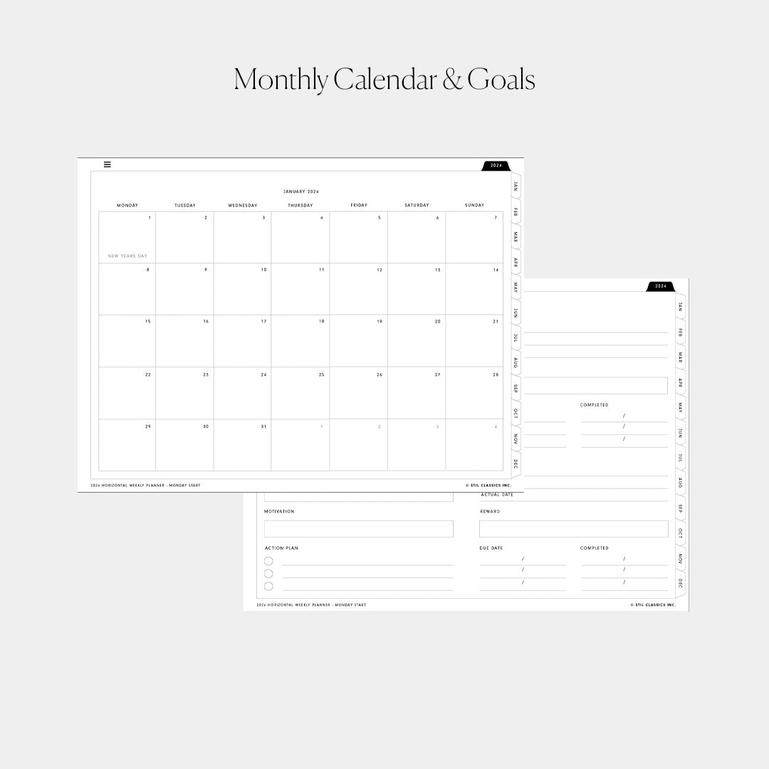 2024 Digital Planner (Monday Start) STIL Monday Start Planner 2025