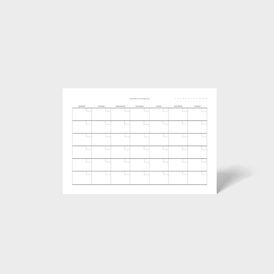Monthly Pad