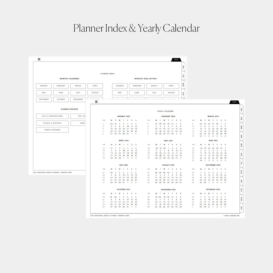 2025 Digital Planner (Monday Start)