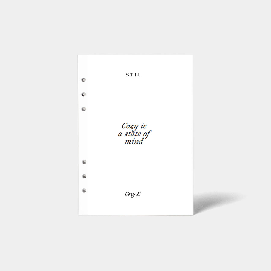 STIL x Cozy K 2026 Planner Insert (6-Ring)