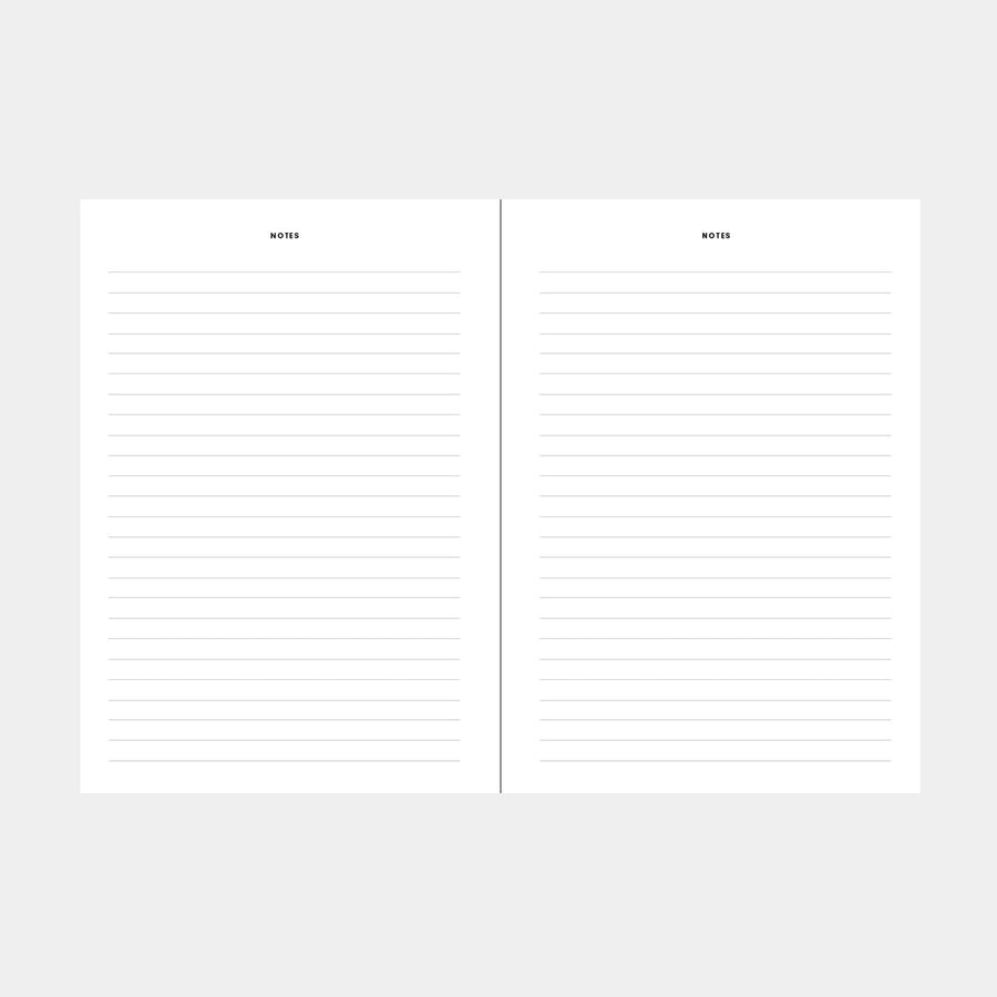 2026 Weekly Planner Insert - Monday (6-Ring)