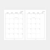 2026 Daily Planner Insert Jul-Dec (6-Ring)