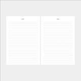 2027 Weekly Planner Insert - Monday (6-Ring)