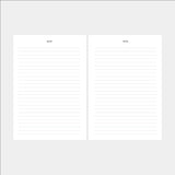 26/27 Weekly Planner Insert - Monday (6-Ring)
