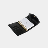 Pocket Binder | Onyx Croc