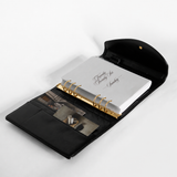 A5 Binder | Black Saffiano