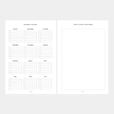 College Planner Insert (6-Ring)