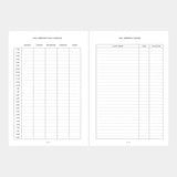 College Planner Insert (6-Ring)