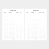 College Planner Insert (6-Ring)