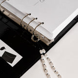 A5 Binder | Black Patent