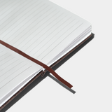 Lined Journal | Dark Chocolate Croc
