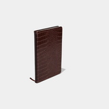 Lined Journal | Dark Chocolate Croc