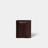 Pocket Binder | Dark Chocolate Croc
