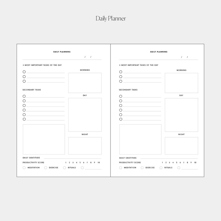 Get It Done Planner Insert (6-Ring)
