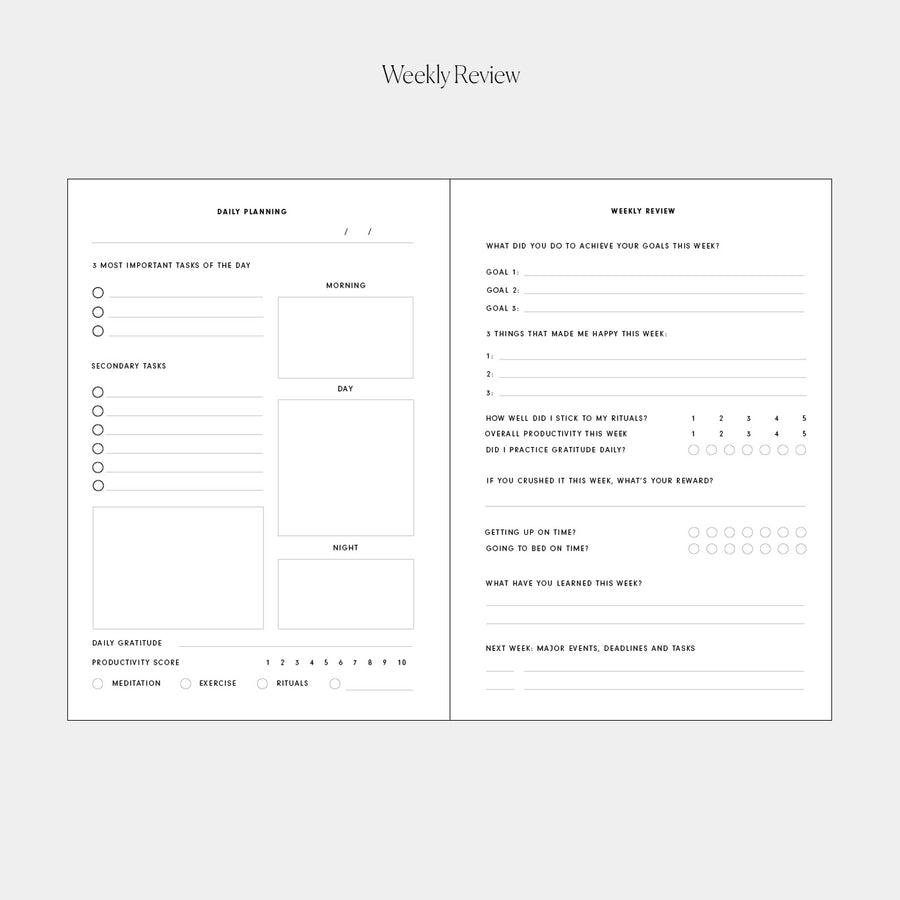 Get It Done Planner Insert (6-Ring)