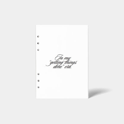 Get It Done Planner Insert