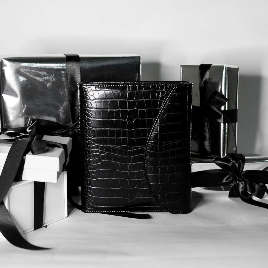 Planner Bundle (Onyx Croc - Monday)