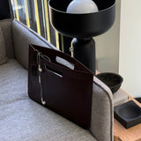 Laptop Folio | Dark Chocolate Croc