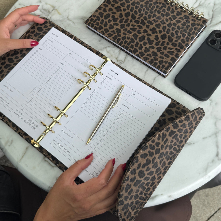 2026 Daily Planner Insert Jan-Jun (6-Ring)