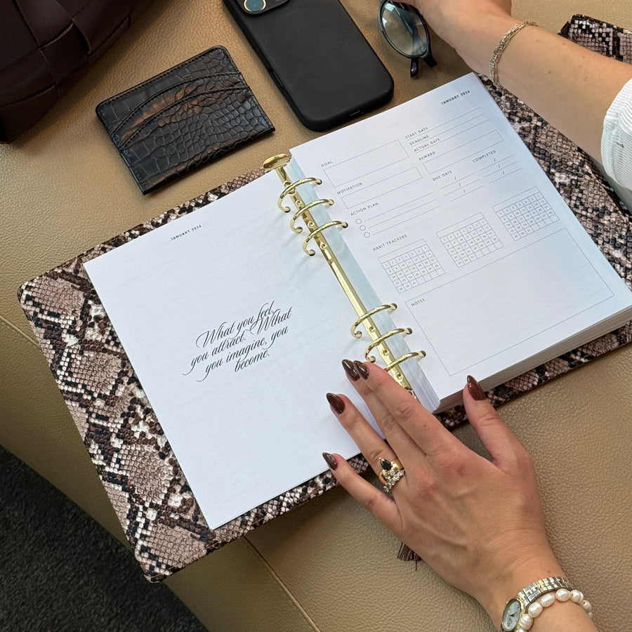 2026 Weekly Planner Insert - Sunday (6-Ring)