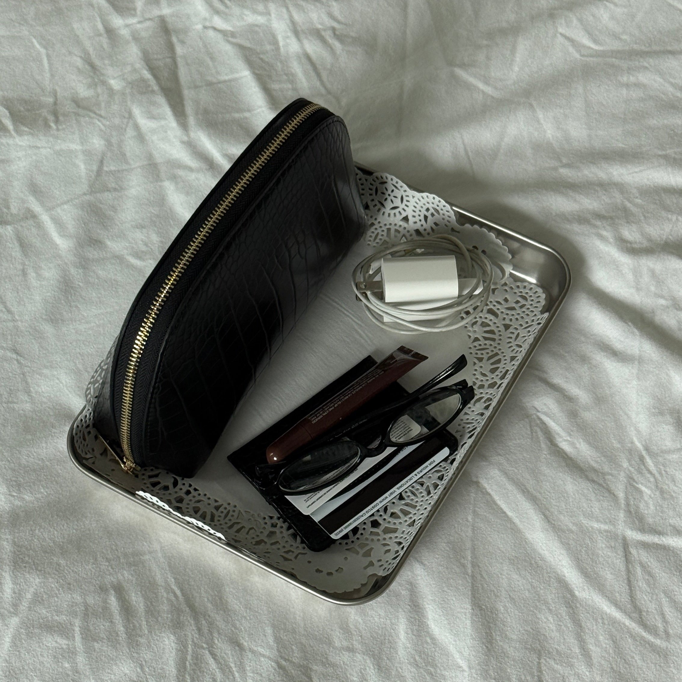 Travel Case | Black Croc