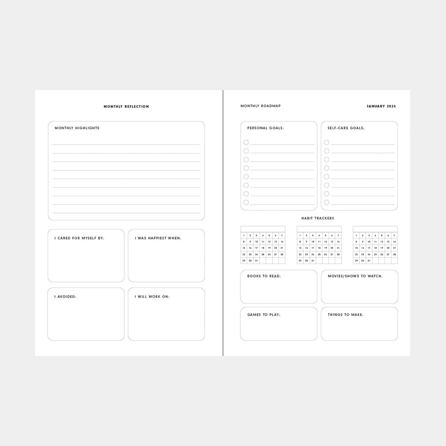 STIL x Cozy K 2025 Planner Insert (6-Ring)