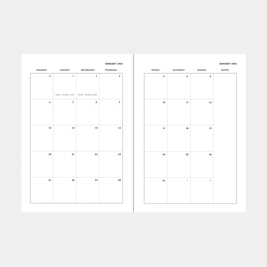 STIL x Cozy K 2025 Planner Insert (6-Ring)