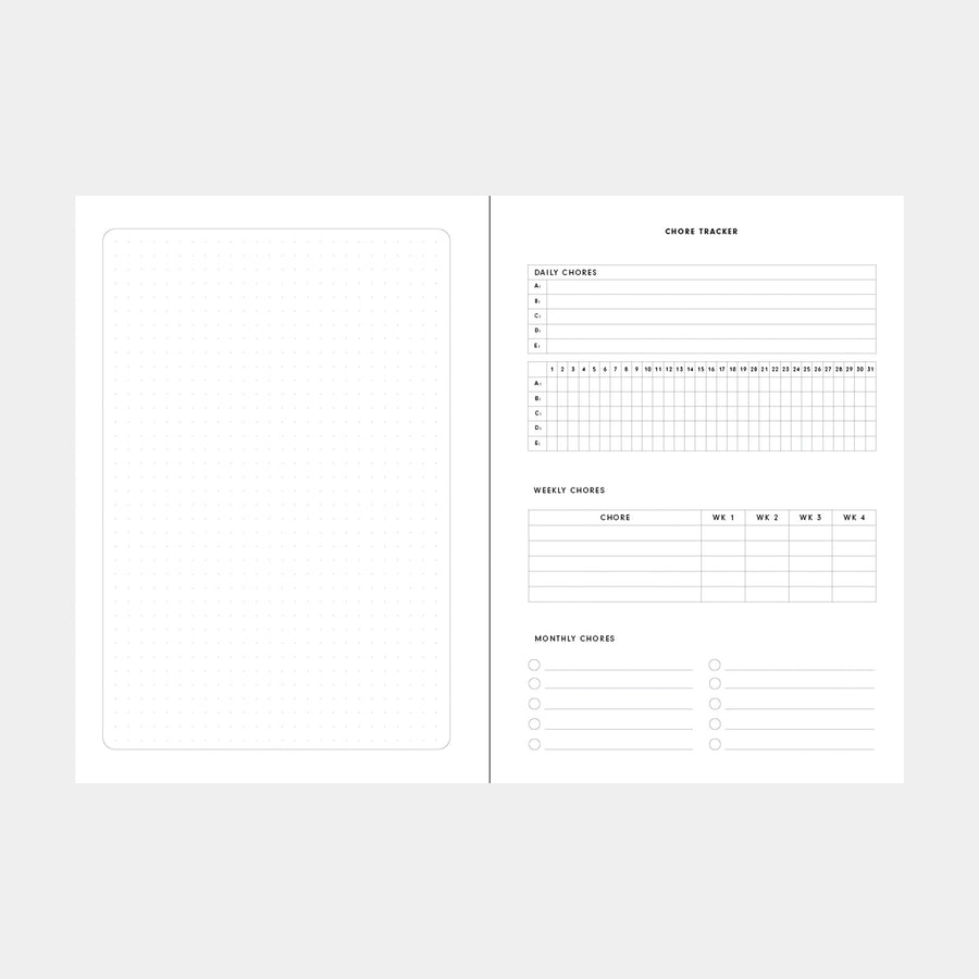 STIL x Cozy K Chore Tracker (6-Ring)