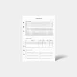 Chore Tracker Insert (6-Ring)