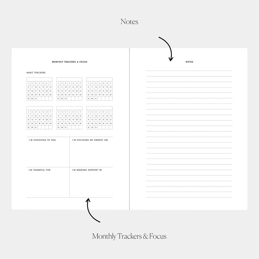 2024 Weekly and Monthly Disc Planner Insert
