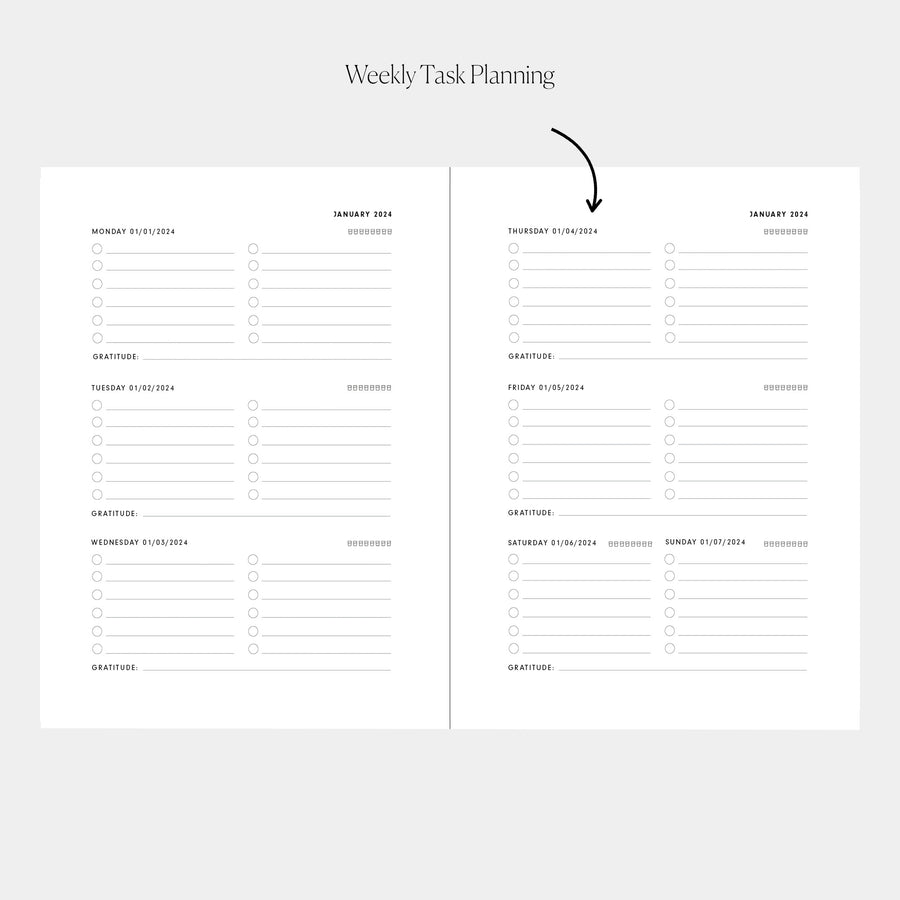 2024 Weekly Planner