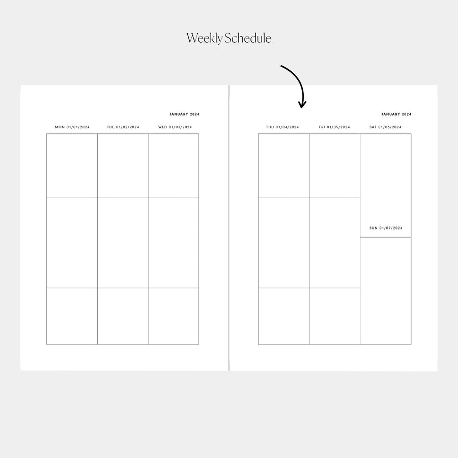 2024 Weekly Planner – STIL