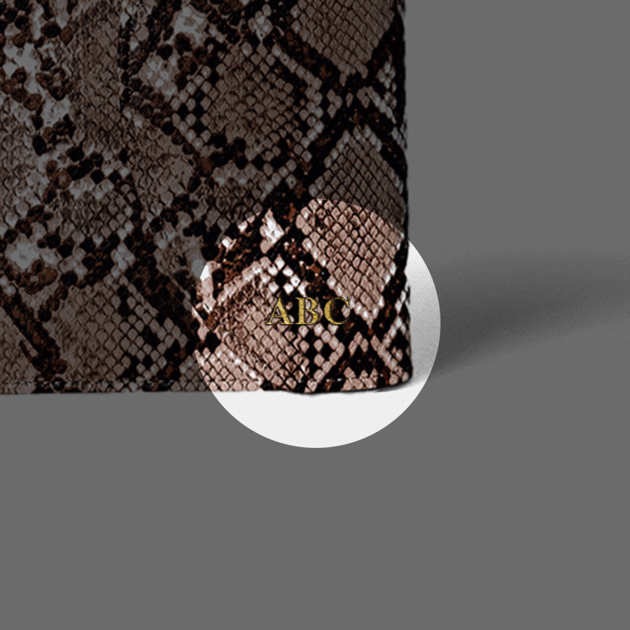 A5 Binder (6-Ring) | Snake Skin