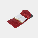 Pocket Binder | Cherry Croc