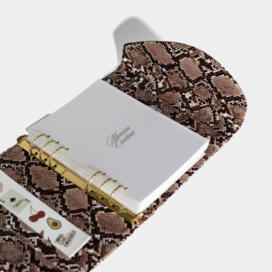 A5 Binder (6-Ring) | Snake Skin