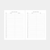 Teacher Planner Insert (6-Ring)