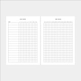 Undated Weekly Planner Insert - Monday (6-Ring)