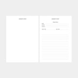 Wedding 'Day-Of Binder' Insert (6-Ring)