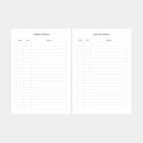 Wedding 'Day-Of Binder' Insert (6-Ring)