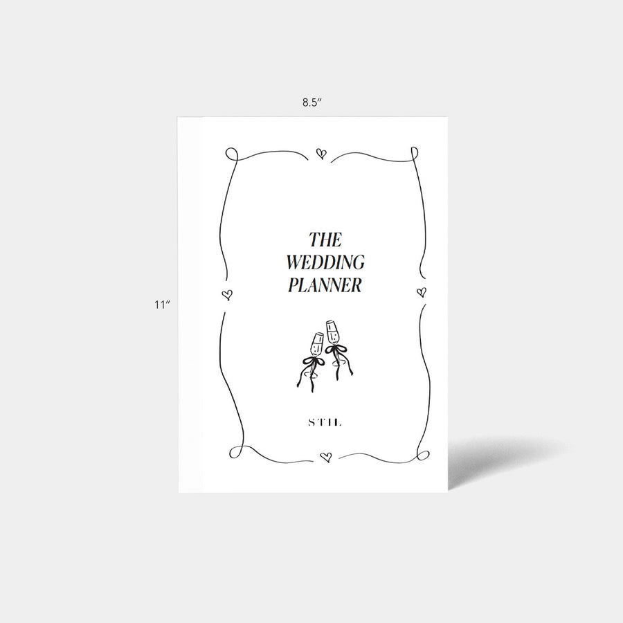 Printable Wedding Planner (8.5 x 11)