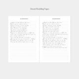 Wedding Planner Insert (6-Ring)