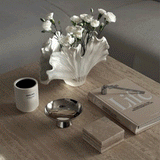 A5 Binder | Beige Saffiano