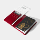 Passport Holder | Dark Cherry