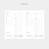 Undated Daily Planner Insert (6-Ring)