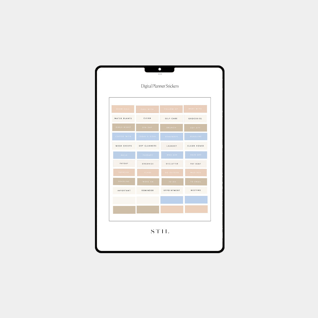 Digital Planner Stickers