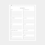 Digital Meal Planner