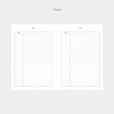 Notes Insert (6-Ring)