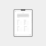 Digital Reset Planner