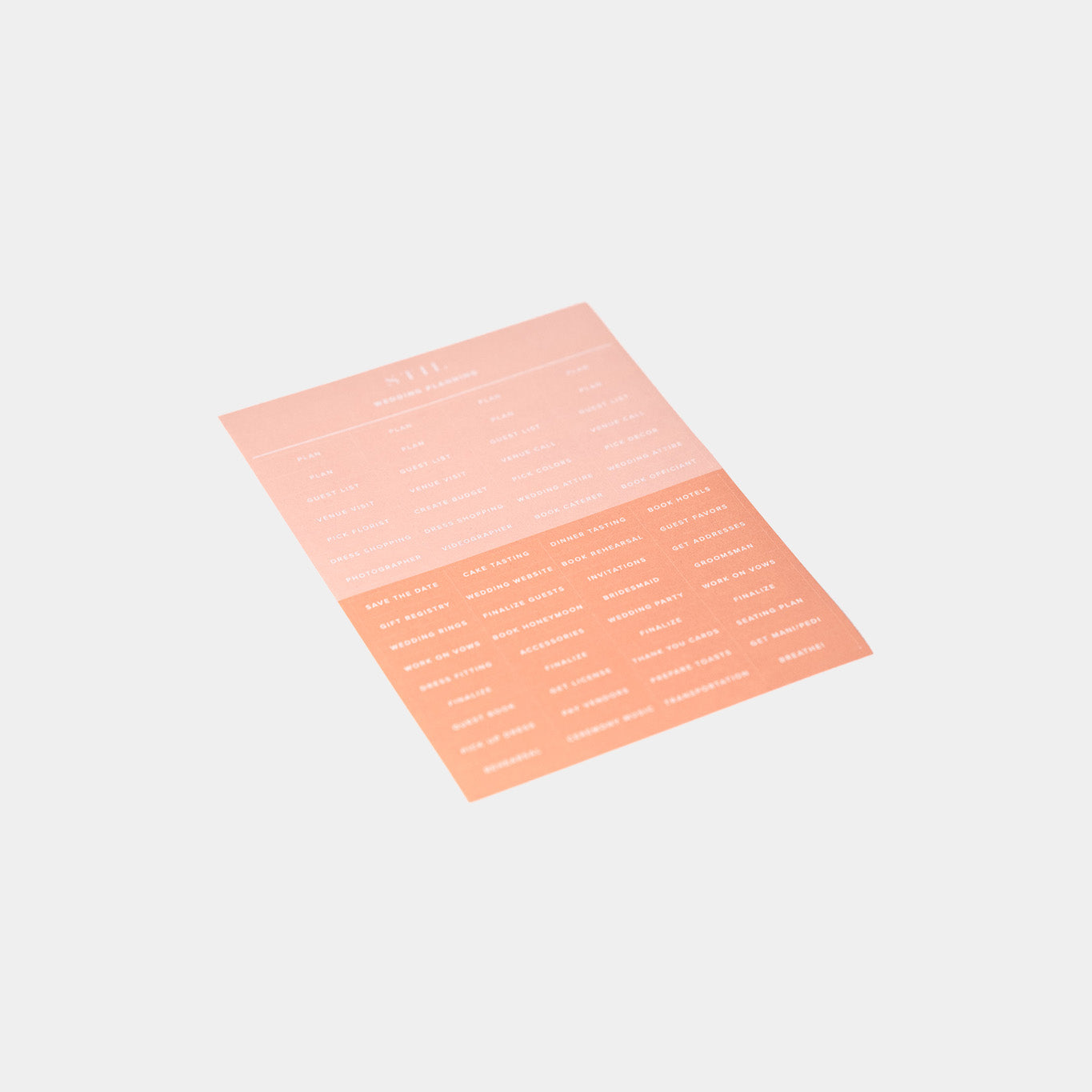 Wedding Planner Stickers